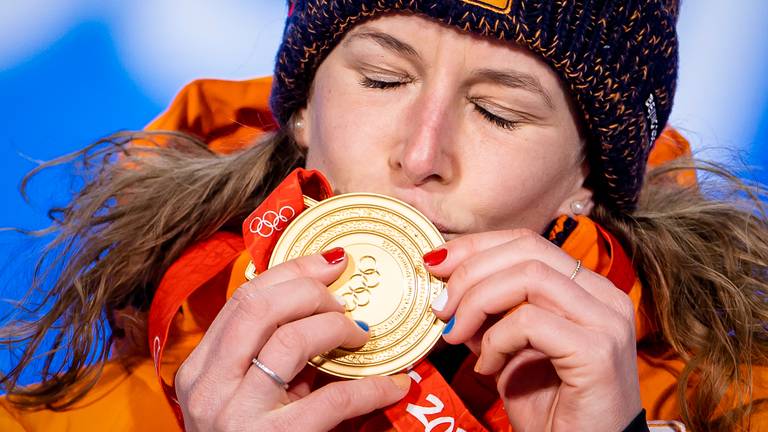 Ireen Wüst houdt van goud