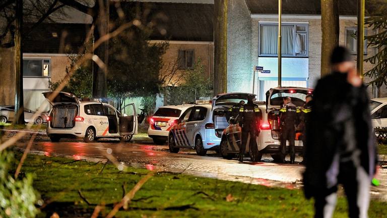 Arrestatie in Tilburg (foto: Toby de Kort/SQ Vision).