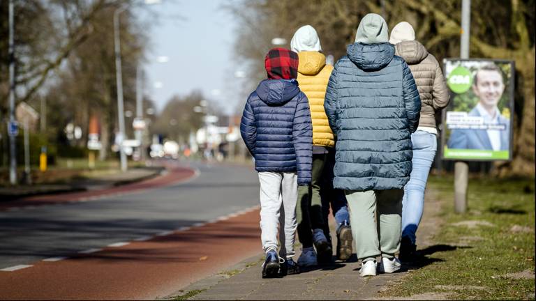 Vluchtelingen in Nederland (foto: ANP/Sem van der Wal).