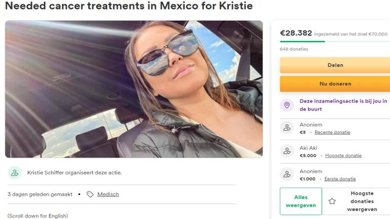 Кристи набира средства за лечението си в Мексико 