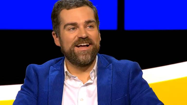 In januari 2017 won Klaas Dijkhoff de tv-quiz. Foto: KRO-NCRV.