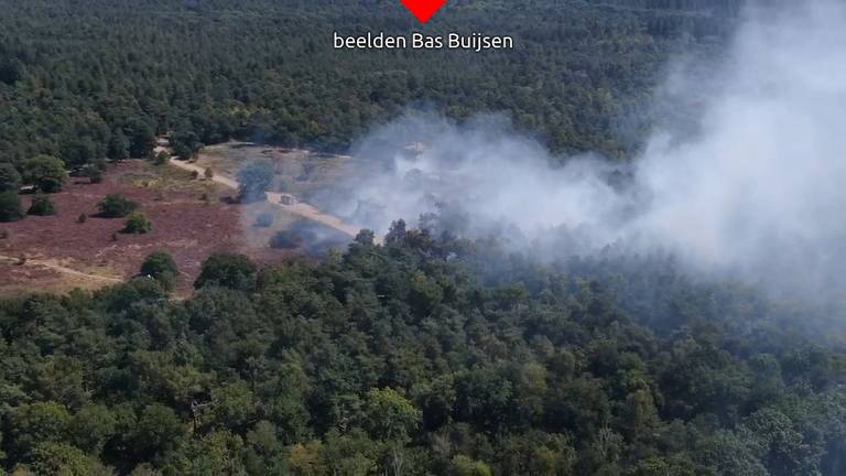 Heidebrand in Schijf is onder controle, nog wel veel rook