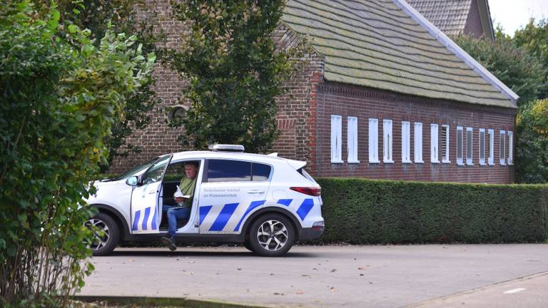 Het getroffen bedrijf in Ospel (foto: Johan Bloemers / SQ Vision).