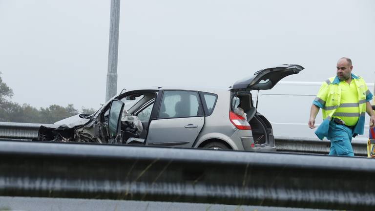Ongeval met spookrijder: A73 in één richting afgesloten