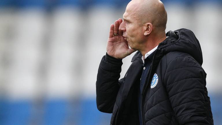 Reinier Robbemond, hier nog bij De Graafschap (foto: Jeroen Putmans/ANP).
