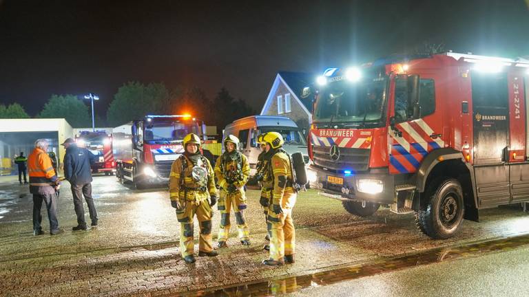 Brand in Heesch (foto: Gabor Heeres/SQ Vision).