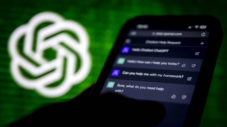 Tekstgenerator ChatGTP (ANP Foto/Koen van Weel).