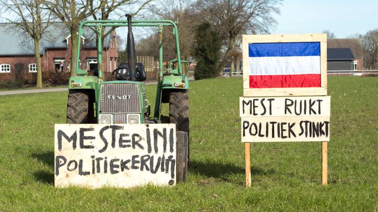 Stil protest in Overloon (foto: Albert Hendriks).