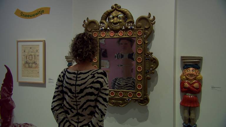 Lo specchio originale degli anni '60 (foto: Omroep Brabant).