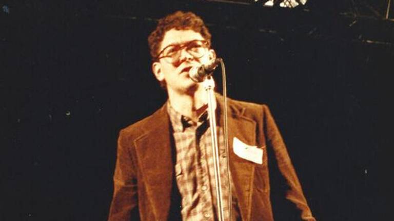 Piet van Esch dans ses années en tant qu'organisateur de Paaspop (photo : Paaspop).
