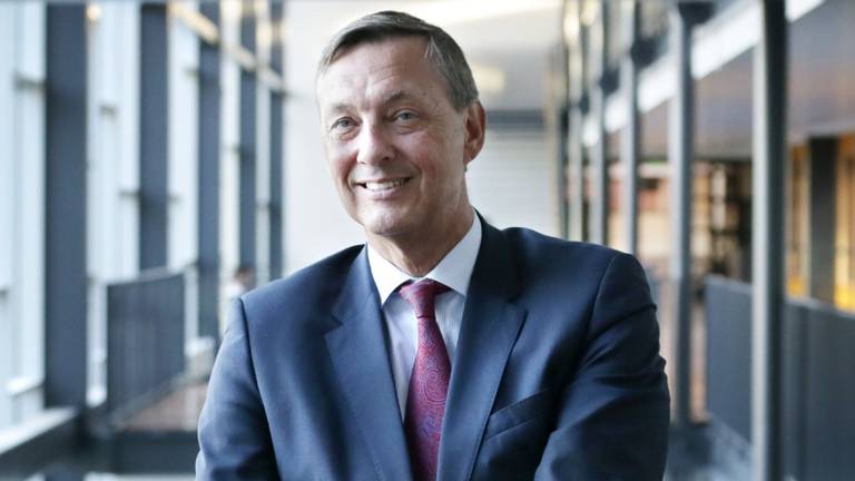 Paul Rüpp als Avans-voorzitter (foto: ANP/Joyce van Belkom).