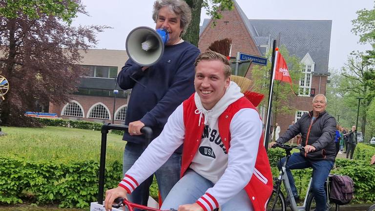 Frank Lammers wil Brabanders op de fiets krijgen (foto: Noël van Hooft). 