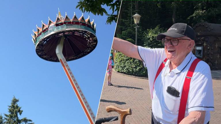 Opa Wim (94) beleeft eindelijk weer een gelukkige dag in de Efteling