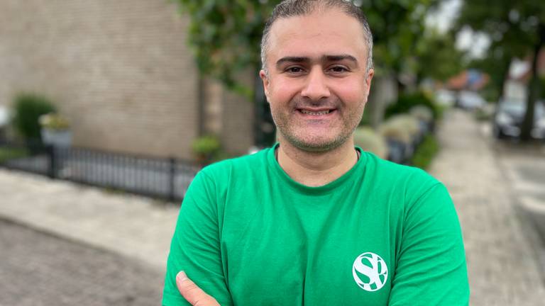 Sardar uit Iran woont sinds 2017 als statushouder in Budel (foto: Alice van der Plas).