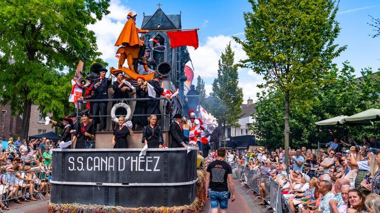 Een foto van een deelnemende groep in 2022 tijdens de Brabantsedag (Foto: MaricMedia.)