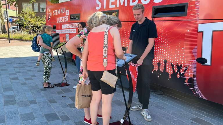 Stemmen op de Top 900 bij de Stembus