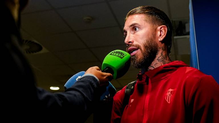Ramos was na afloop boos op de arbitrage (foto: OrangePictures).