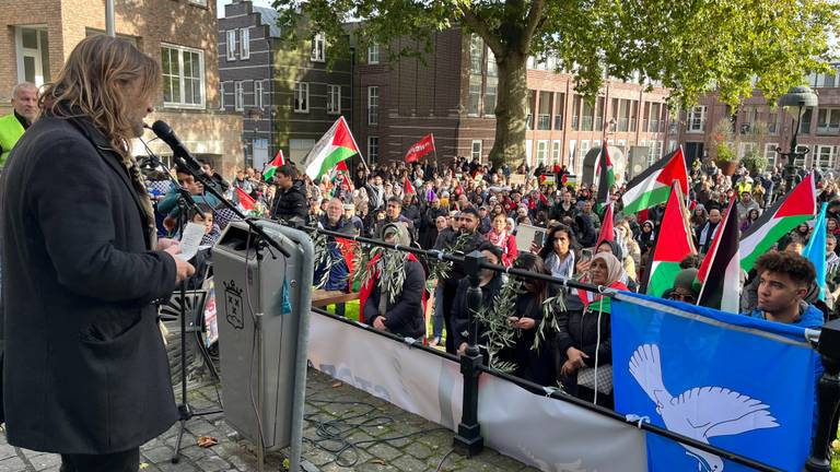 Vredesmars Palestina in Bergen op Zoom: 'Iedereen heeft baat bij vrede'