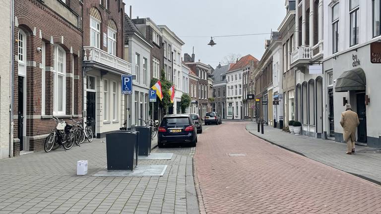 De Verwersstraat in Den Bosch waar het opstootje plaatsvond (foto: Omroep Brabant).