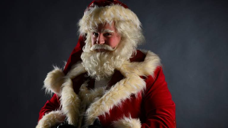 Bjorn Wilbers is professioneel kerstman. (foto: Bjorn Wilbers)