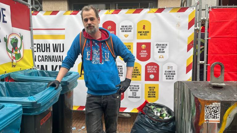 Steffan verzamelt statiegeldblikjes en haalt zo honderden euro's op