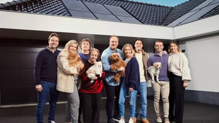 De familie Bauer (foto: Ruud Baan).