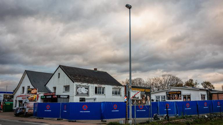 Het pand met het drugslab waarin drie doden werden gevonden (foto: ANP)
