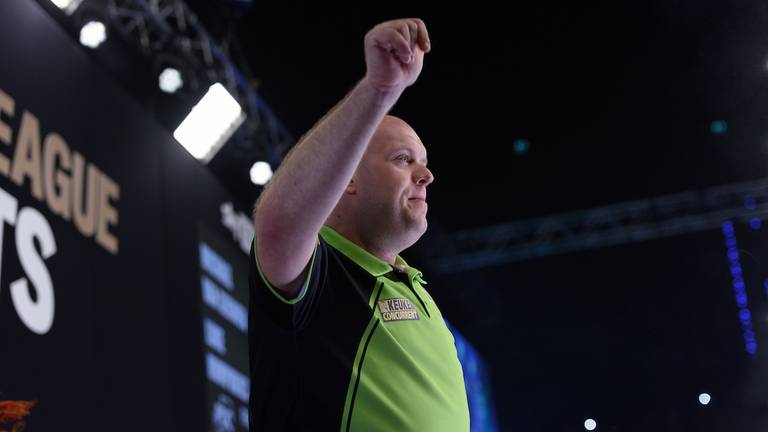 Van Gerwen in Ahoy (foto: Kelly Deckers / PDC ). 