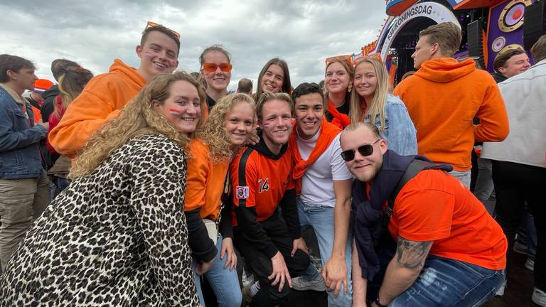 538 Koningsdag, vriendengroep uit Best