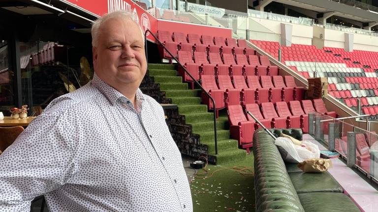 Ruud Bakker in het Philips Stadion (foto: Imke van de Laar).