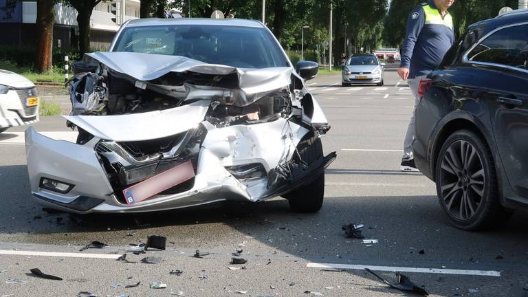 Botsing in Breda (Foto: Perry Roovers/SQ Vision)