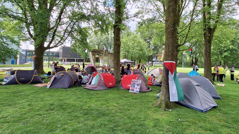 Studenten protesteren ook bij TU/e tegen oorlog in Gaza
