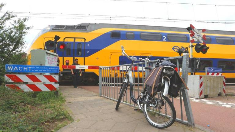 De schade aan de fiets (foto: SQ Vision).