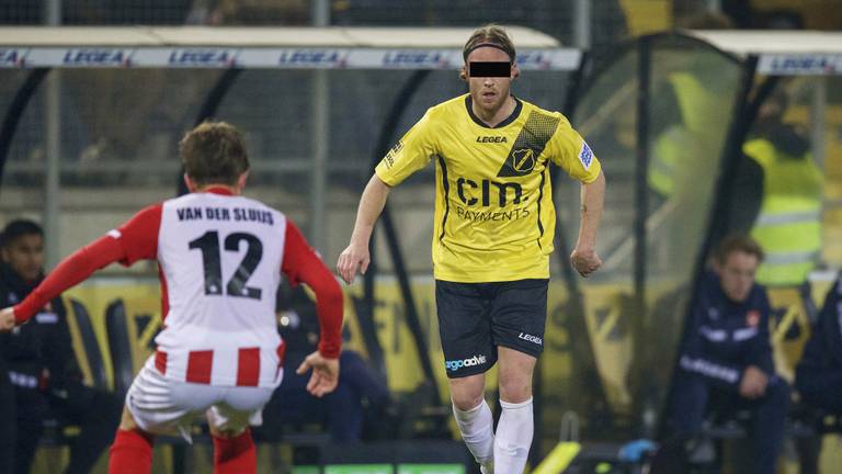 Ronnie S. in het seizoen 2015-2016 bij NAC Breda. (Foto: ANP)