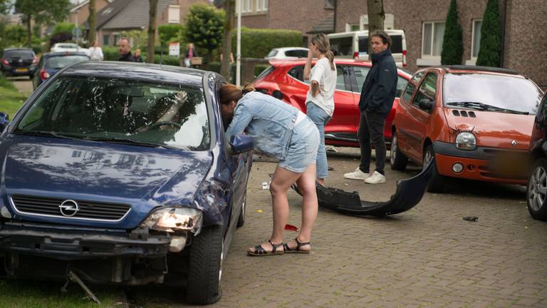 Vrouw veroorzaakt enorme ravage (foto: Walter van Bussel/SQ Vision).