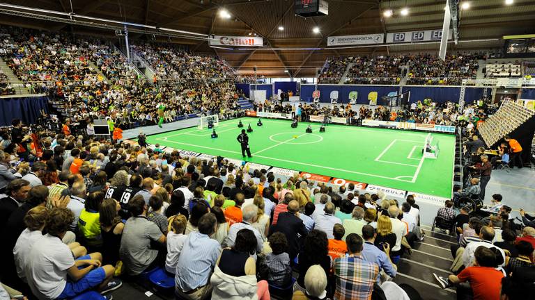 Ruim 50.000 mensen van over de hele wereld komen op het evenement in Eindhoven af (Foto: TU Eindhoven). 
