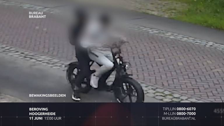 De twee jongens die een 14-jarige beroven van zijn fatbike (foto: Bureau Brabant)