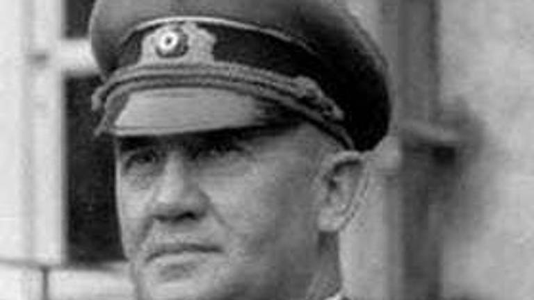 Gustav-Adolf von Zangen generaal van het 15e Duitse leger (foto: archief).