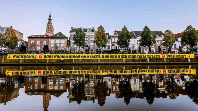 Spandoek in de Bredase Haven (Foto: Vinnie de Laat)
