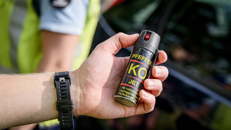 Een busje pepperspray (archieffoto: ANP).