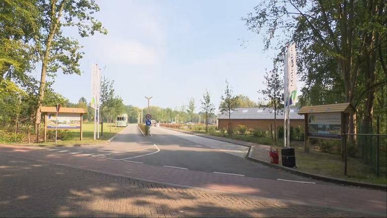 Het vakantiepark in Hoeven.