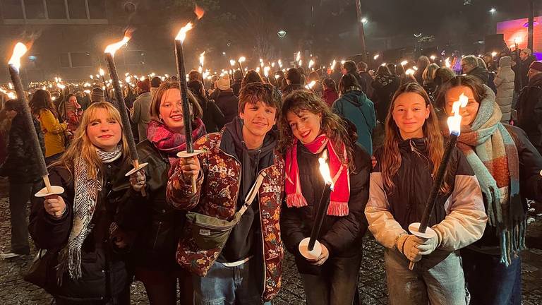 De vredesmars in Tilburg (foto: Eva de Schipper).