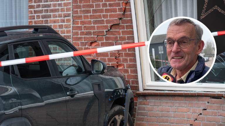 Bert schrok van de klap (foto: Tom van der Put / Tom Berkers)