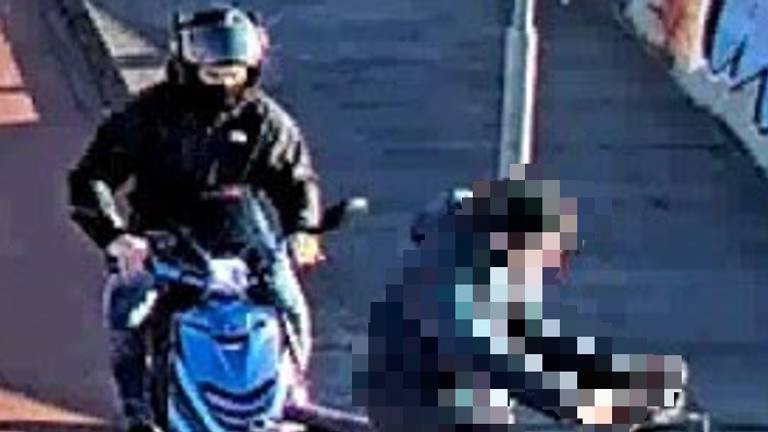 De scooterrijder (foto: politie).