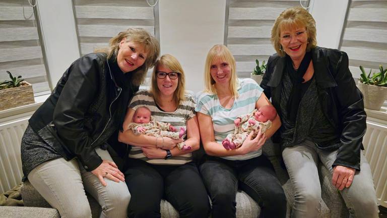 Bijzonder: drie generaties tweeling in een familie