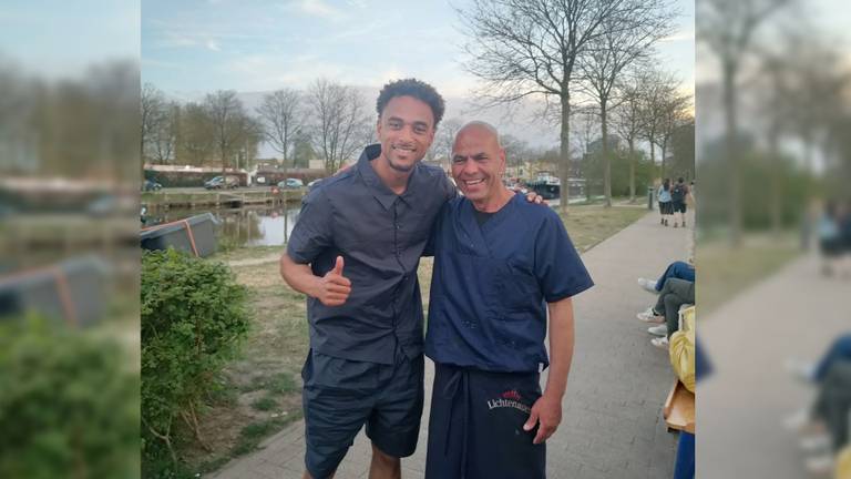 Vittorio Desikan met Tommy St. Jago (foto: Vittorio Desikan).