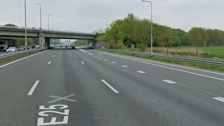 De A2 bij afslag Boxtel-Noord (afbeelding: Google Maps).