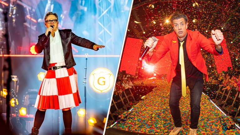 Blijft Guus Meeuwis op de troon of wordt hij daar na jaren vanaf gestoten? (foto's: Marcel van Dorst/Leon van der Spank).
