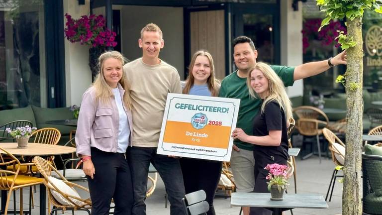 Het winnende team van De Linde (foto: De Linde)