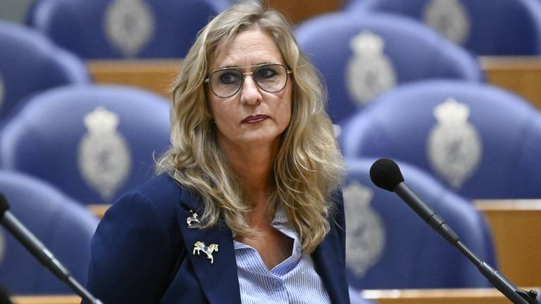 Rachel van Meetelen (PVV) in de Tweede Kamer (foto: ANP)
